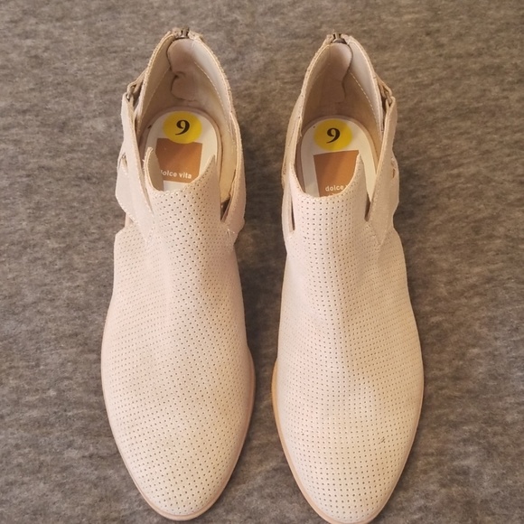 Dolce Vita new half boot bootie size 9 new tan - Picture 2 of 5